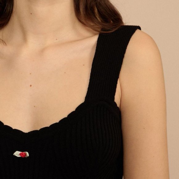 Perfect condition - Rouje Gianni Top in Black — new without tags - Picture 5 of 7